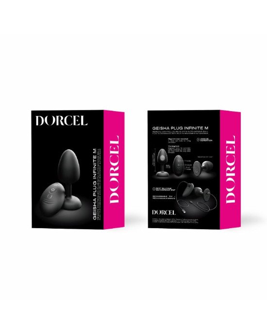 Анальна вібропробка Dorcel GEISHA PLUG INFINITE M