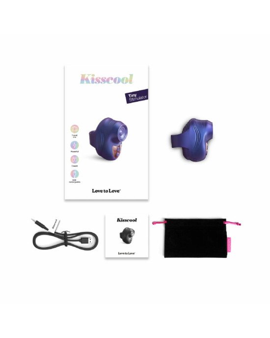 Вібратор на палець Love To Love KISSCOOL - IRIDESCENT INDIGO Вібратор на палець Love To Love KISSCOOL - IRIDESCENT INDIGO