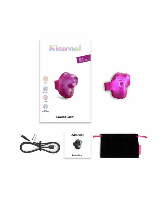 Вібратор на палець Love To Love KISSCOOL - IRIDESCENT BERRY Вібратор на палець Love To Love KISSCOOL - IRIDESCENT BERRY