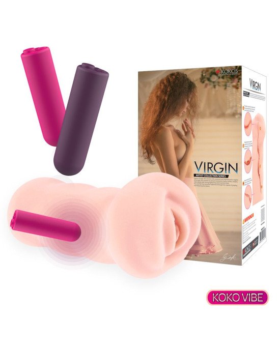 Мастурбатор вузенька вагіна незайманої Kokos Virgin Vibe Мастурбатор вузенька вагіна незайманої Kokos Virgin Vibe