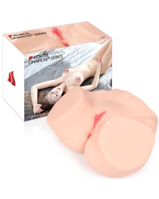 Мастурбатор Kokos 002 Hanna ONAHOLE Real Vagina Double Layer Мастурбатор Kokos 002 Hanna ONAHOLE Real Vagina Double Layer