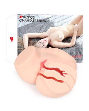 Мастурбатор Kokos 002 Hanna ONAHOLE Real Vagina Double Layer
