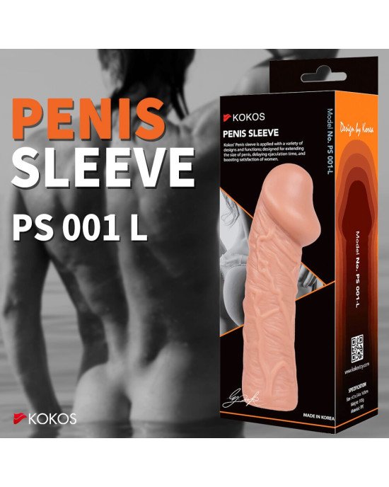Насадка на член Kokos Penis Sleeve PS 001 L Насадка на член Kokos Penis Sleeve PS 001 L