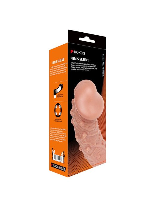 Насадка на член Kokos Penis Sleeve PS 002 L