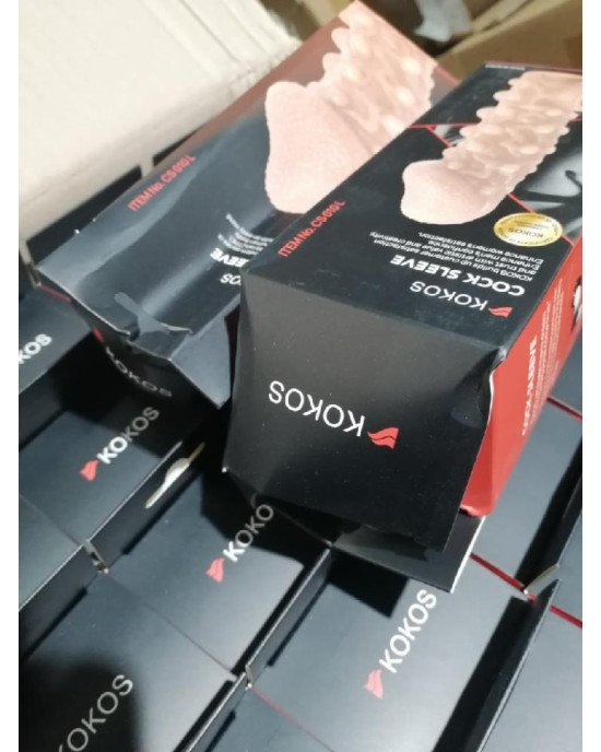 Насадка на член Kokos Cock Sleeve CS 001 L (м'ята упаковка!!!) Насадка на член Kokos Cock Sleeve CS 001 L (м'ята упаковка!!!)