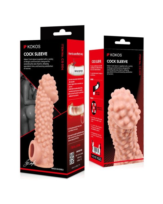 Насадка на член Kokos Cock Sleeve CS 004 L Насадка на член Kokos Cock Sleeve CS 004 L