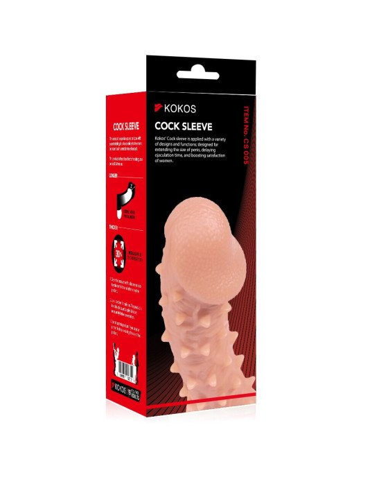 Насадка на член Kokos Cock Sleeve CS 005 M Насадка на член Kokos Cock Sleeve CS 005 M