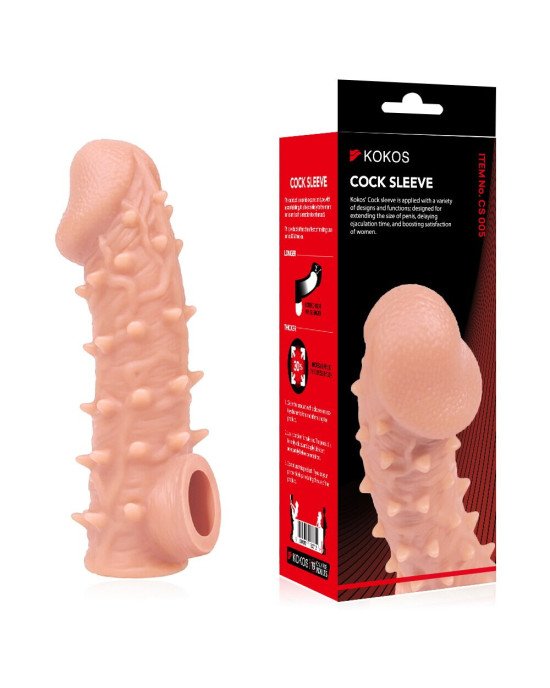Насадка на член Kokos Cock Sleeve CS 005 L Насадка на член Kokos Cock Sleeve CS 005 L