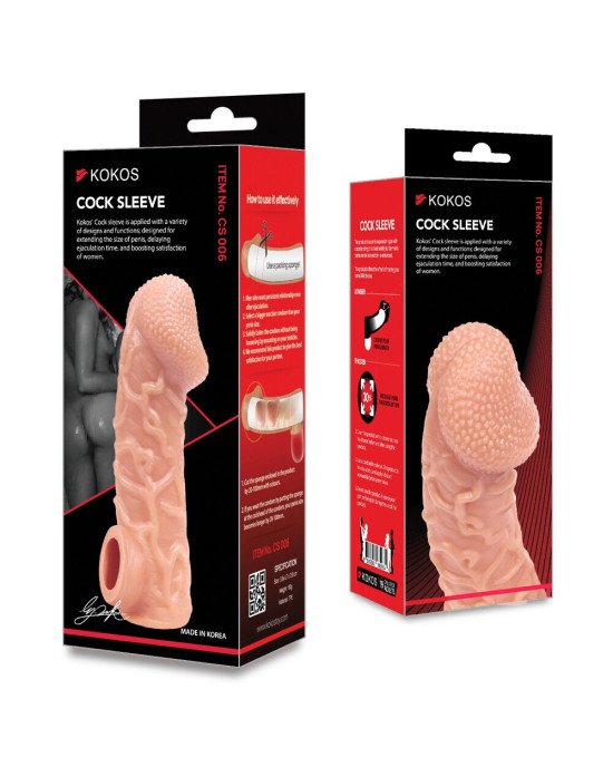 Насадка на член Kokos Cock Sleeve CS 006 L Насадка на член Kokos Cock Sleeve CS 006 L