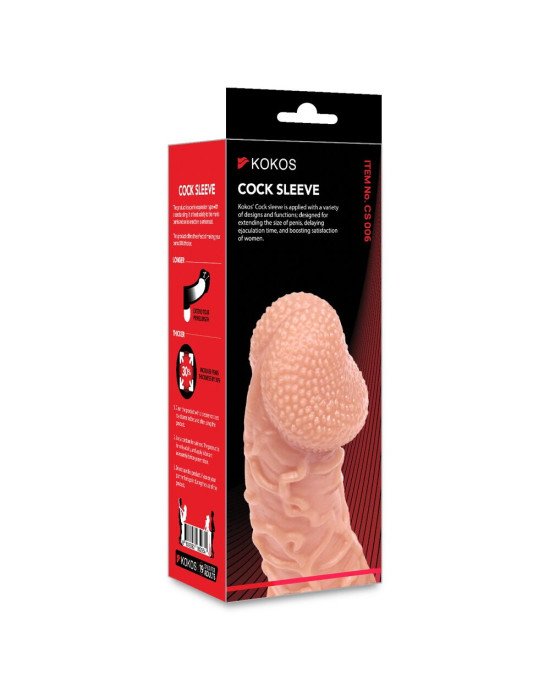 Насадка на член Kokos Cock Sleeve CS 006 L Насадка на член Kokos Cock Sleeve CS 006 L