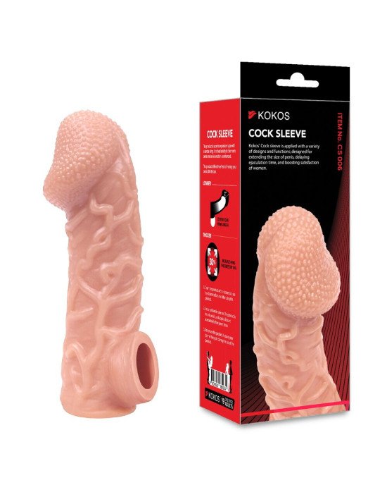 Насадка на член Kokos Cock Sleeve CS 006 L Насадка на член Kokos Cock Sleeve CS 006 L