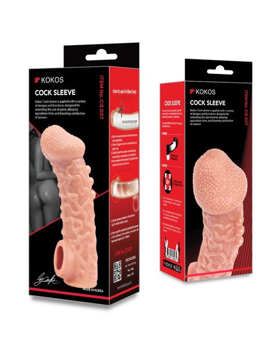 Насадка на член Kokos Cock Sleeve CS 007 M Насадка на член Kokos Cock Sleeve CS 007 M