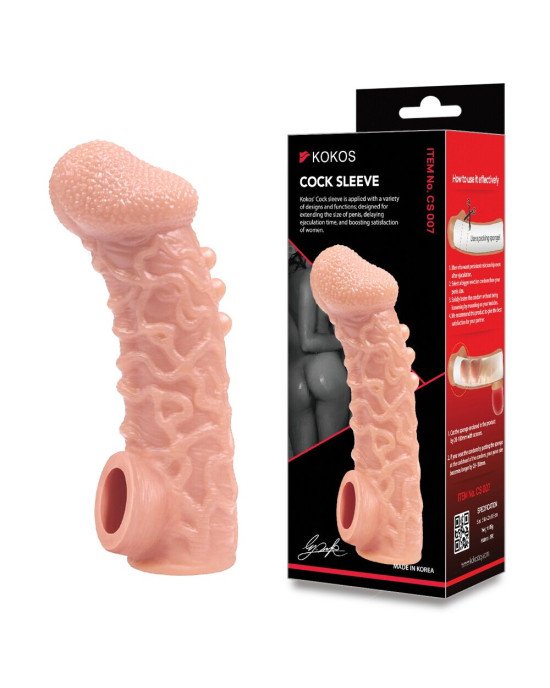 Насадка на член Kokos Cock Sleeve CS 007 M Насадка на член Kokos Cock Sleeve CS 007 M