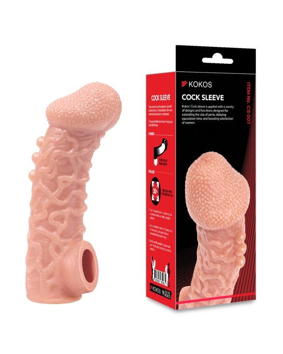 Насадка на член Kokos Cock Sleeve CS 007 M Насадка на член Kokos Cock Sleeve CS 007 M