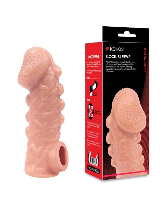 Насадка на член Kokos Cock Sleeve CS 008 M Насадка на член Kokos Cock Sleeve CS 008 M
