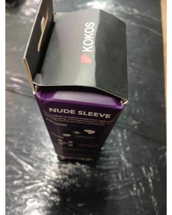 Насадка на член Kokos Nude Sleeve NS 001 M (м'яте паковання!!!) Насадка на член Kokos Nude Sleeve NS 001 M (м'яте паковання!!!)