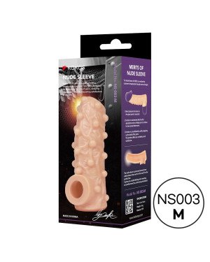 Насадка на член Kokos Nude Sleeve NS 003 M Насадка на член Kokos Nude Sleeve NS 003 M
