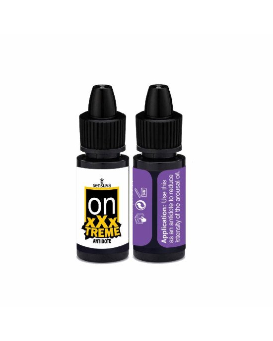 Збуджувальні краплі для клітора Sensuva On xXxTREME Arousal Oil (5 мл) with Antidote (5 мл) Збуджувальні краплі для клітора Sensuva On xXxTREME Arousal Oil (5 мл) with Antidote (5 мл)