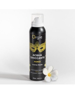 Масажна пінка Orgie – Acqua Croccante Monoi (150 мл), ефект бульбашок, що лопаються