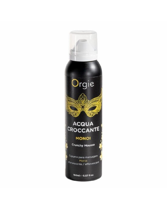 Масажна пінка Orgie – Acqua Croccante Monoi (150 мл), ефект бульбашок, що лопаються Масажна пінка Orgie – Acqua Croccante Monoi (150 мл), ефект бульбашок, що лопаються