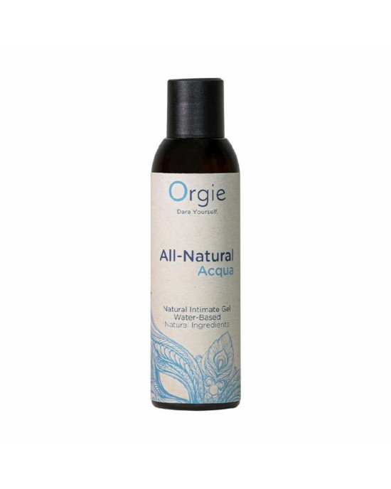 Лубрикант на водній основі Orgie - All - Natural Acqua (150 мл) Лубрикант на водній основі Orgie - All - Natural Acqua (150 мл)