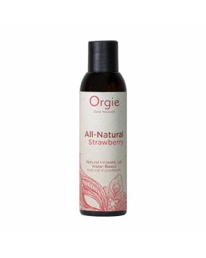 Лубрикант на водній основі Orgie - All - Natural Strawberry (150 мл)