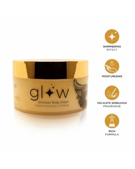 Крем-шимер для тіла Orgie – Glow Shimmering Body Cream (250 мл), чуттєвий аромат, зволоження Крем-шимер для тіла Orgie – Glow Shimmering Body Cream (250 мл), чуттєвий аромат, зволоження
