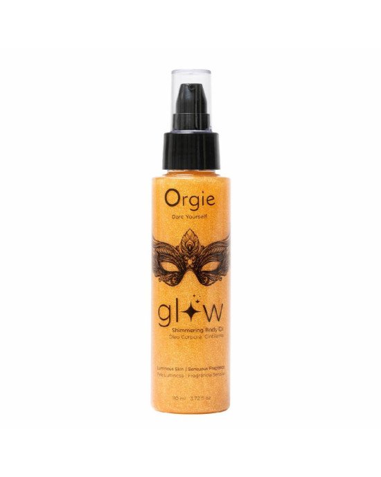 Олія-шимер для тіла Orgie – Glow Shimmering Body Oil (110 мл), чуттєвий аромат, зволоження Олія-шимер для тіла Orgie – Glow Shimmering Body Oil (110 мл), чуттєвий аромат, зволоження