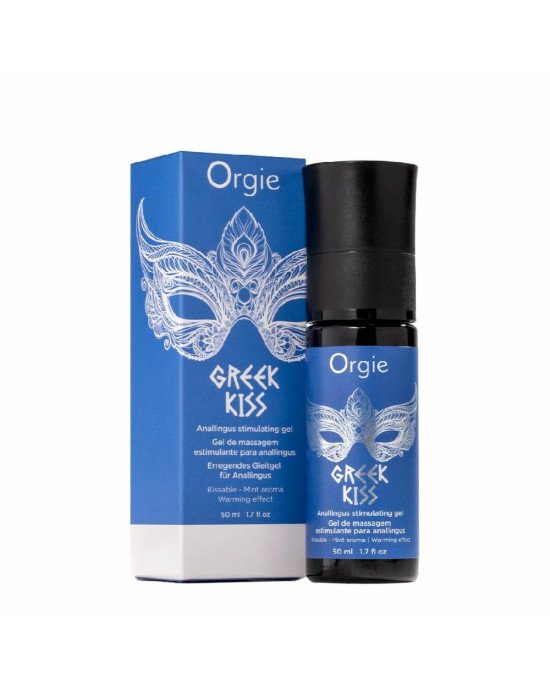 Стимулювальний гель для анілінгусу, римінгу та анального сексу Orgie - Greek Kiss (50 мл) Стимулювальний гель для анілінгусу, римінгу та анального сексу Orgie - Greek Kiss (50 мл)