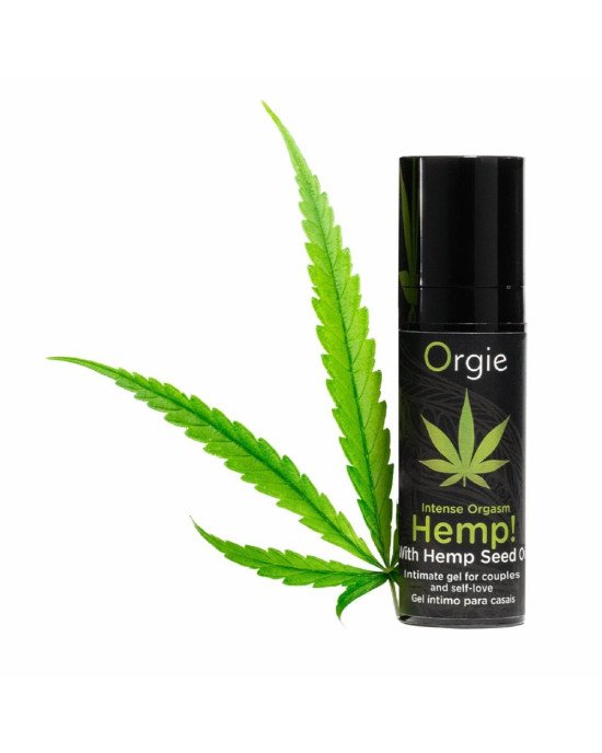 Стимулювальний гель для клітора Orgie - Hemp! Intense Orgasm (15 мл) Стимулювальний гель для клітора Orgie - Hemp! Intense Orgasm (15 мл)