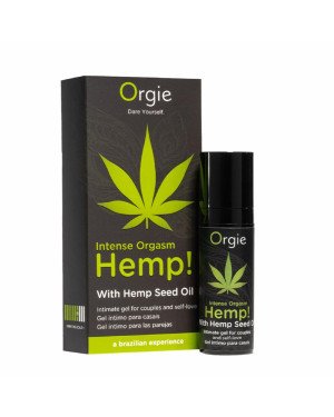 Стимулювальний гель для клітора Orgie - Hemp! Intense Orgasm (15 мл)
