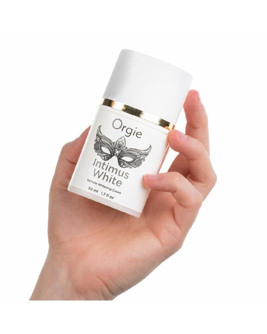 Крем для освітлення шкіри Orgie – Intimus White (50 мл) посиленої дії, підходить для всіх зон Крем для освітлення шкіри Orgie – Intimus White (50 мл) посиленої дії, підходить для всіх зон