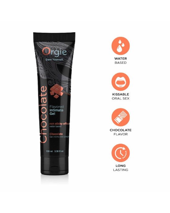 Лубрикант на водній основі Orgie - Lube Tube Chocolate (100 мл)