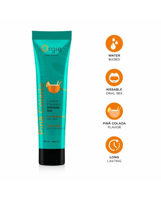 Лубрикант на водній основі Orgie - Lube Tube Pina Colada (100 мл)