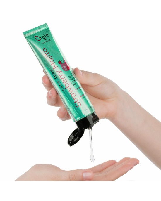 Лубрикант на водній основі Orgie - Lube Tube Strawberry Mojito (100 мл) Лубрикант на водній основі Orgie - Lube Tube Strawberry Mojito (100 мл)