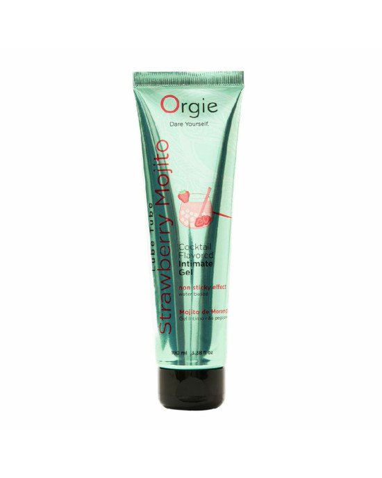 Лубрикант на водній основі Orgie - Lube Tube Strawberry Mojito (100 мл) Лубрикант на водній основі Orgie - Lube Tube Strawberry Mojito (100 мл)