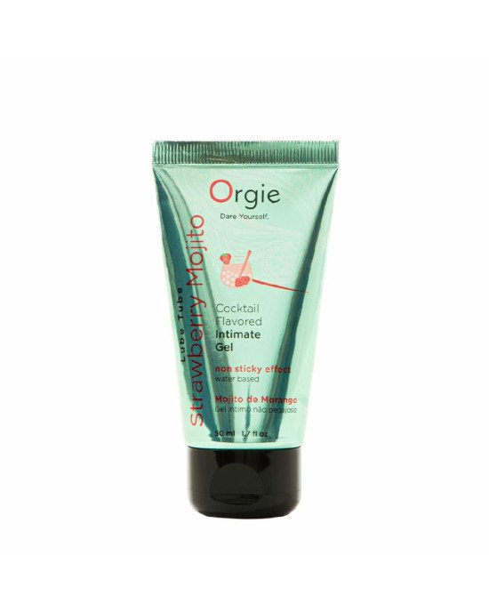 Лубрикант на водній основі Orgie - Lube Tube Strawberry Mojito (50 мл) Лубрикант на водній основі Orgie - Lube Tube Strawberry Mojito (50 мл)
