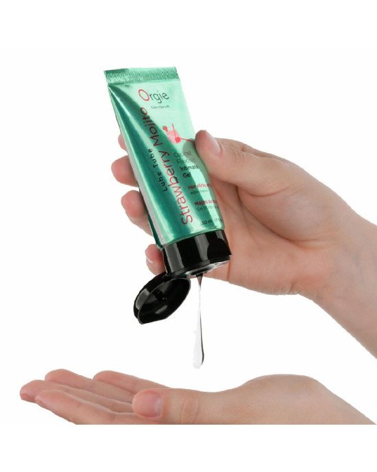 Лубрикант на водній основі Orgie - Lube Tube Strawberry Mojito (50 мл) Лубрикант на водній основі Orgie - Lube Tube Strawberry Mojito (50 мл)