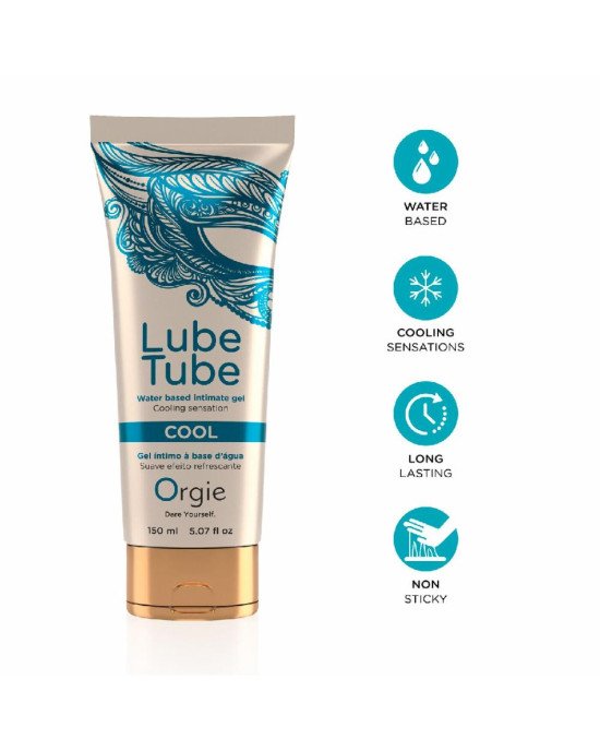 Лубрикант на водній основі Orgie - Lube Tube Cool (150 мл)