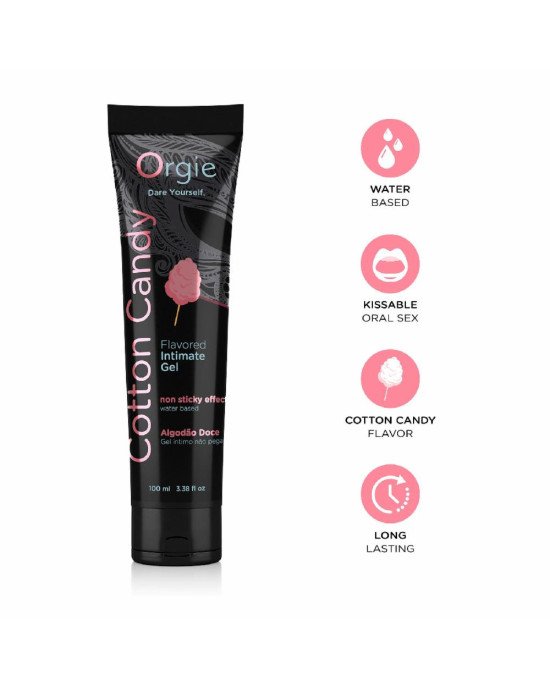 Лубрикант на водній основі Orgie - Lube Tube Cotton Candy (100 мл)