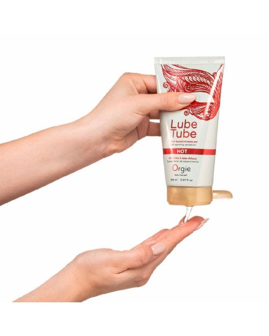 Лубрикант на водній основі Orgie - Lube Tube Hot (150 мл)