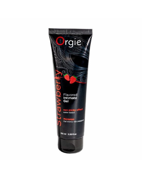 Лубрикант на водній основі Orgie - Lube Tube Strawberry (100 мл) Лубрикант на водній основі Orgie - Lube Tube Strawberry (100 мл)