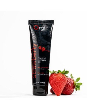 Лубрикант на водній основі Orgie - Lube Tube Strawberry (100 мл)