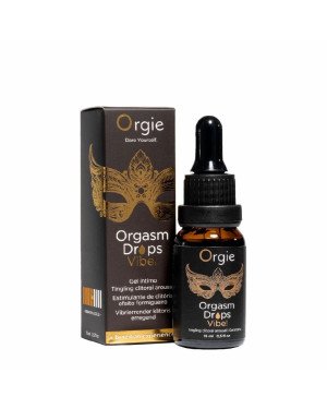 Збуджувальні краплі для клітора Orgie - Orgasm Drops Vibe! (15 мл)