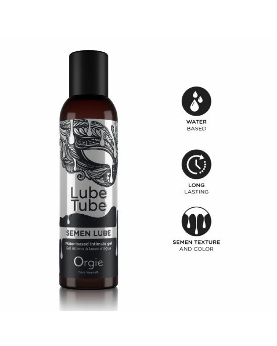 Лубрикант, що імітує сперму Orgie - Lube Tube - Semen Lube (150 мл) Лубрикант, що імітує сперму Orgie - Lube Tube - Semen Lube (150 мл)