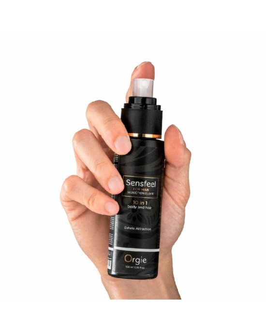 Лосьйон з феромонами для тіла та волосся Orgie – Sensfeel Seduction Elixir 10 in 1 for Man (100 мл) Лосьйон з феромонами для тіла та волосся Orgie – Sensfeel Seduction Elixir 10 in 1 for Man (100 мл)
