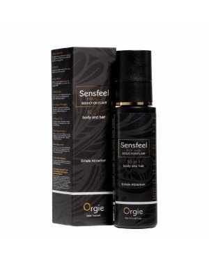 Лосьйон з феромонами для тіла та волосся Orgie – Sensfeel Seduction Elixir 10 in 1 for Man (100 мл)