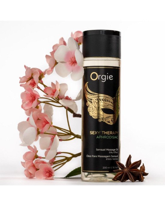 Масажна олія Orgie – Sexy Therapy Aphrodisiac (200 мл), гібридна Масажна олія Orgie – Sexy Therapy Aphrodisiac (200 мл), гібридна