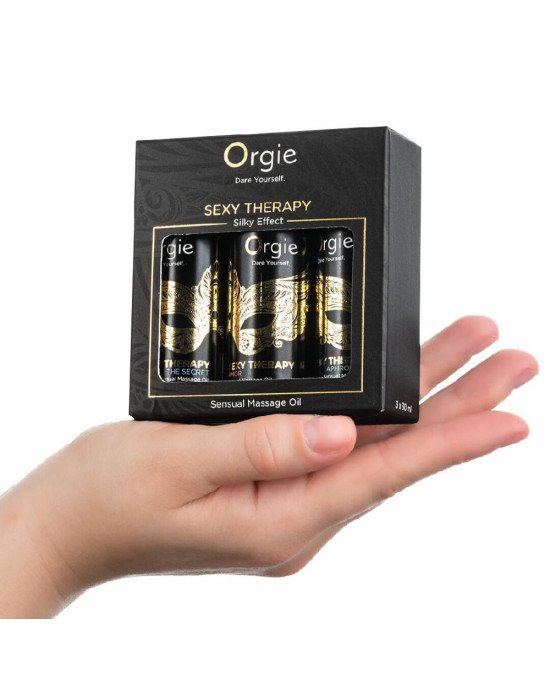 Набір масажних олій Orgie – Sexy Therapy Mini Size Collection (3х30 мл)