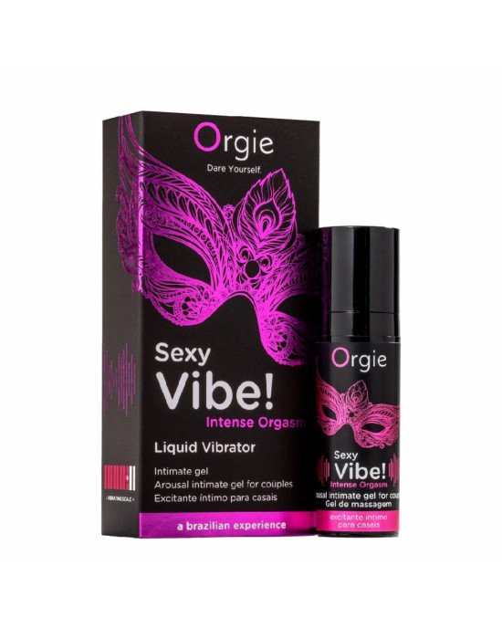 Рідкий вібратор Orgie - Sexy Vibe! Intense Orgasm (15 мл)